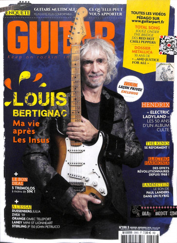 Guitar Part N°296 Novembre 2018