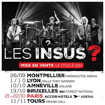 Les Insus - Tournée 2016 - Bercy