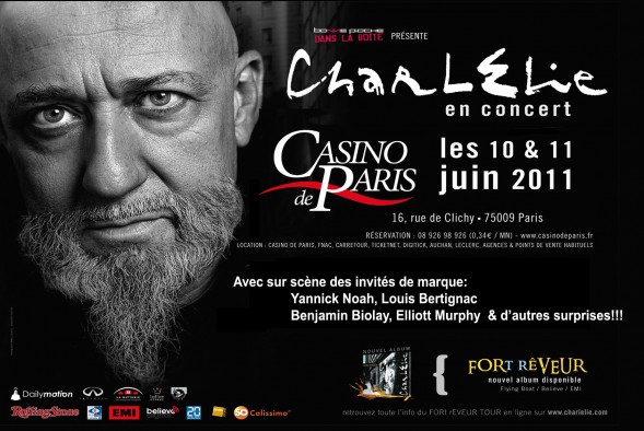 CharlElie Couture - Casino de Paris - Juin 2011